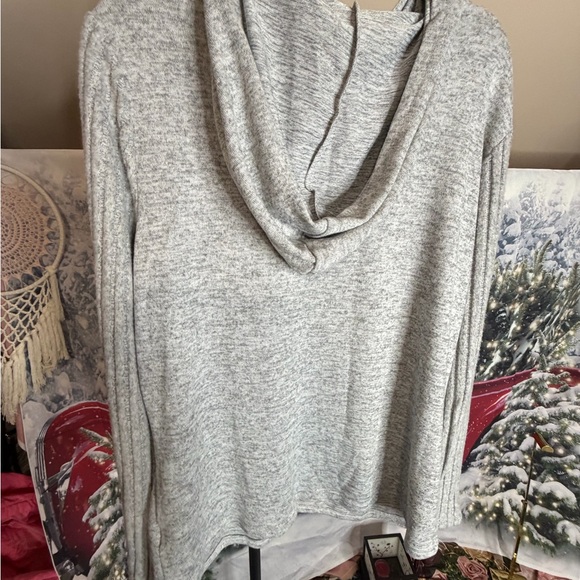 Gray Hooded Sweater UNISEX SIZE XL - Picture 6 of 6